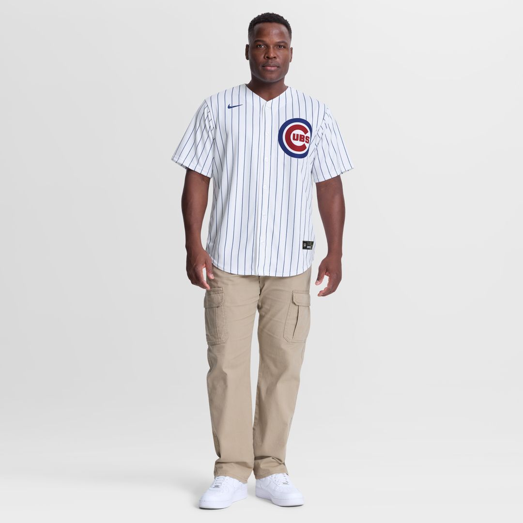 Chicago Cubs Pete Crow - Armstrong Home Replica Jersey - White