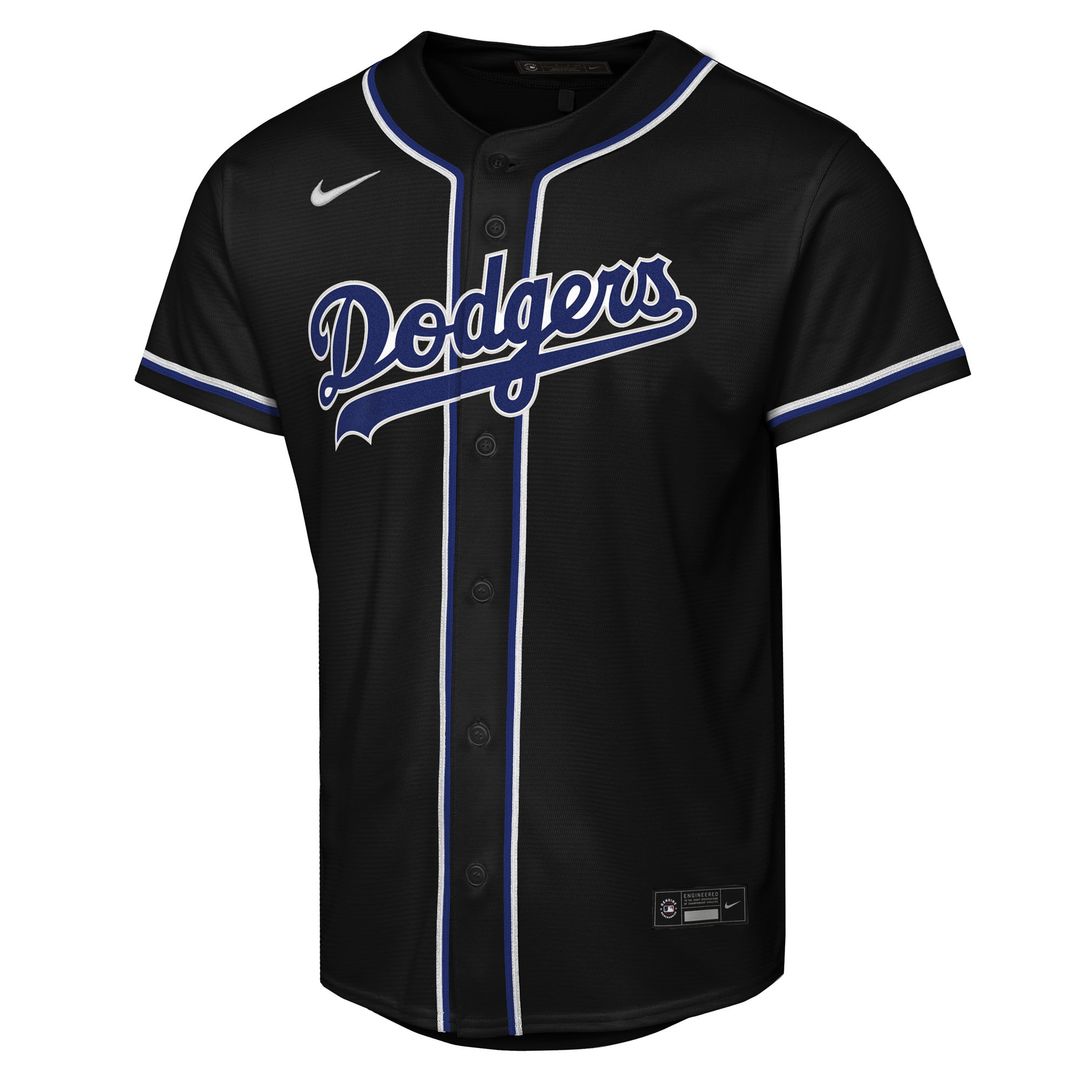 Los Angeles Dodgers Freddie Freeman Youth Fashion Replica Jersey - Black