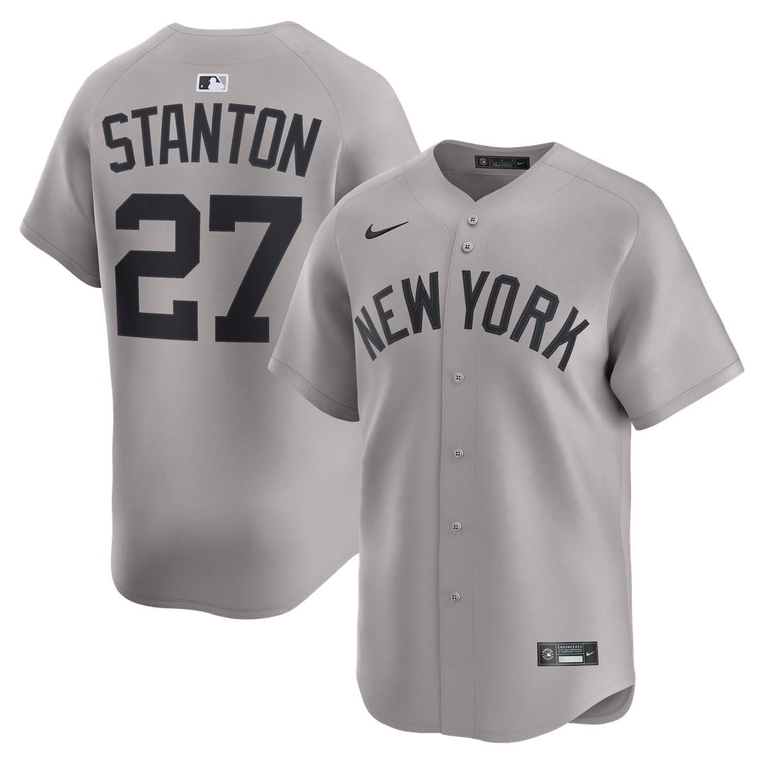 New York Yankees Giancarlo Stanton Home Limited Jersey - White