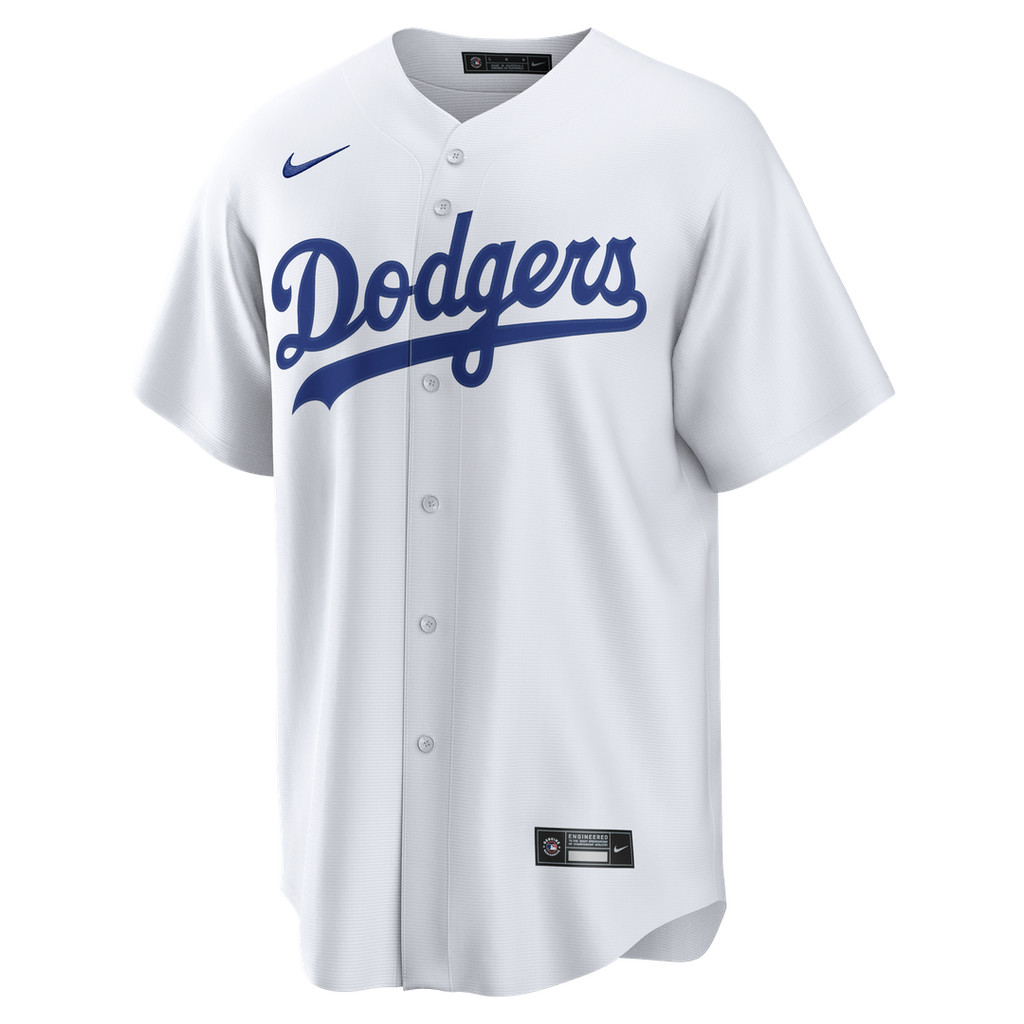 Los Angeles Dodgers Home Replica Jersey - White