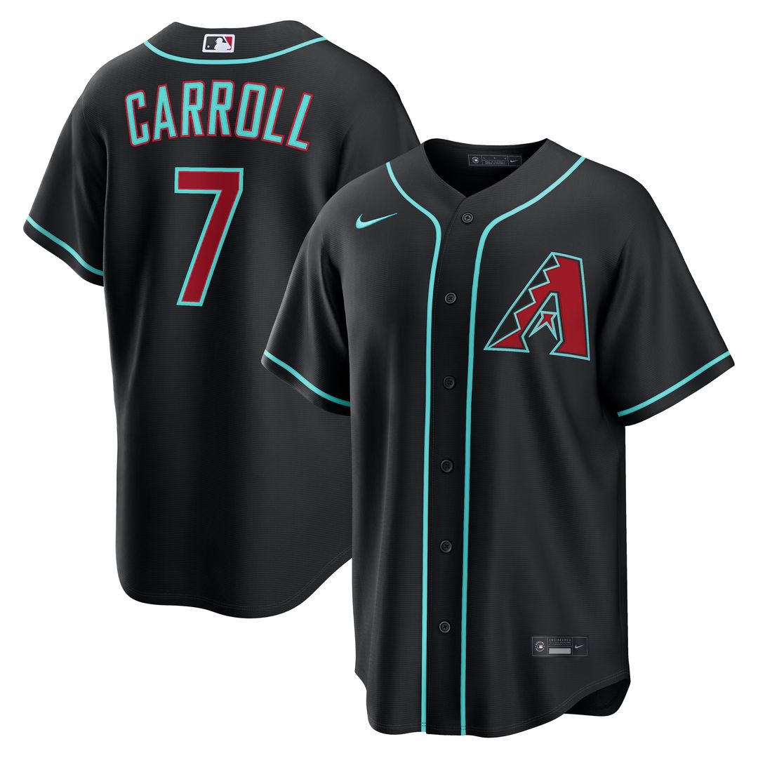 Arizona Diamondbacks Corbin Carroll Alternate 2 Replica Jersey - Crimson