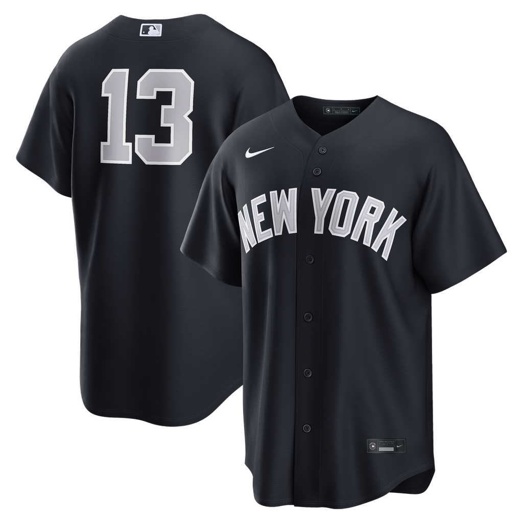 New York Yankees Jazz Chisholm Jr. Road Replica Jersey - Gray