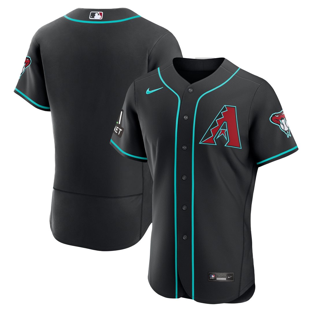 Arizona Diamondbacks Alternate 2 Authentic Jersey - Crimson