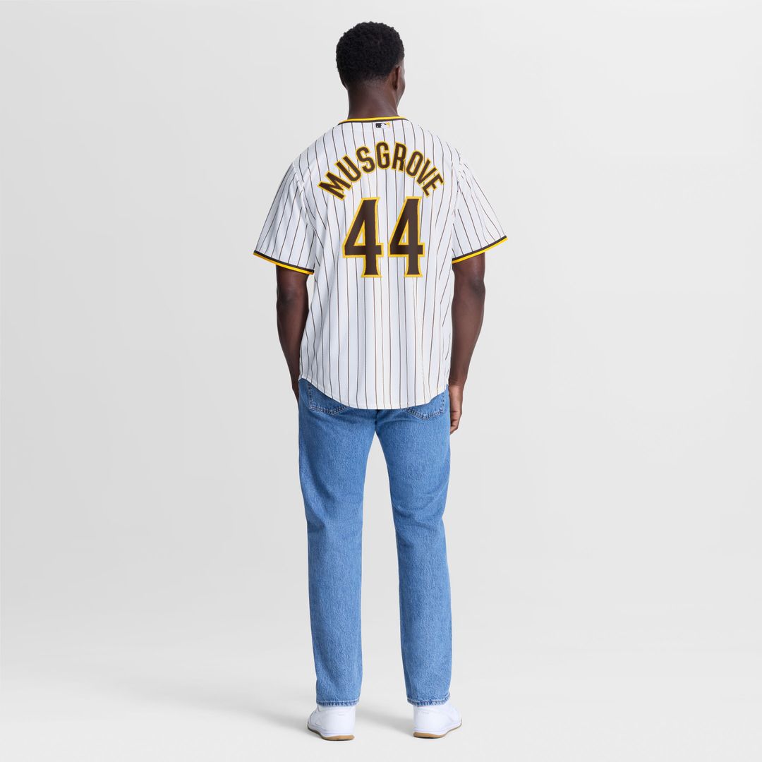 San Diego Padres Joe Musgrove Home Replica Jersey - White