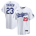 Los Angeles Dodgers Kyle Tucker Home Stadium Jersey - White