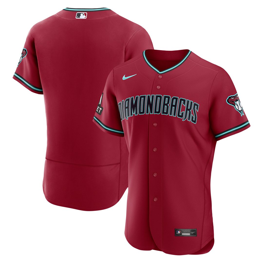 Arizona Diamondbacks Alternate Authentic Jersey - Black