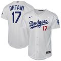 Los Angeles Dodgers Shohei Ohtani Youth Home Stadium Jersey - White