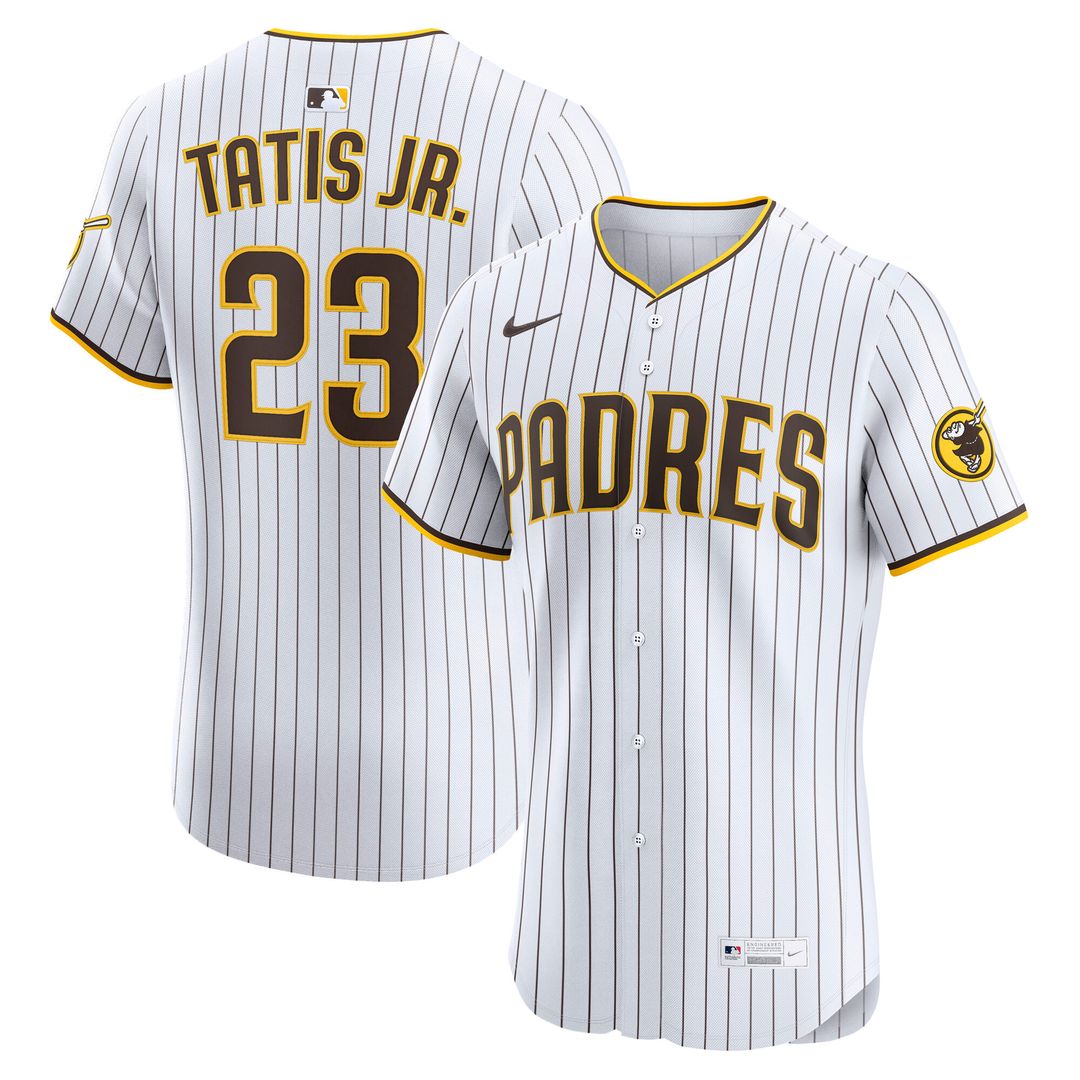 San Diego Padres Fernando Tatis Jr. Home Elite Jersey - White