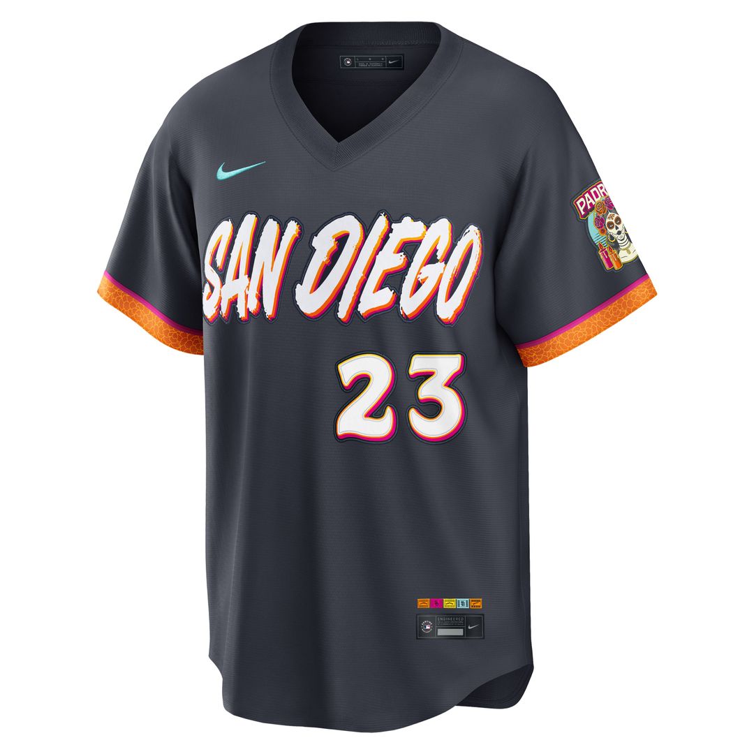 San Diego Padres Fernando Tatis Jr. 2026 City Connect Stadium Jersey - Obsidian