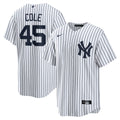 New York Yankees Gerrit Cole Home Replica Player Name Jersey - White