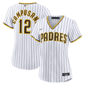 San Diego Padres Luis Campusano Women's Home Replica Jersey - White