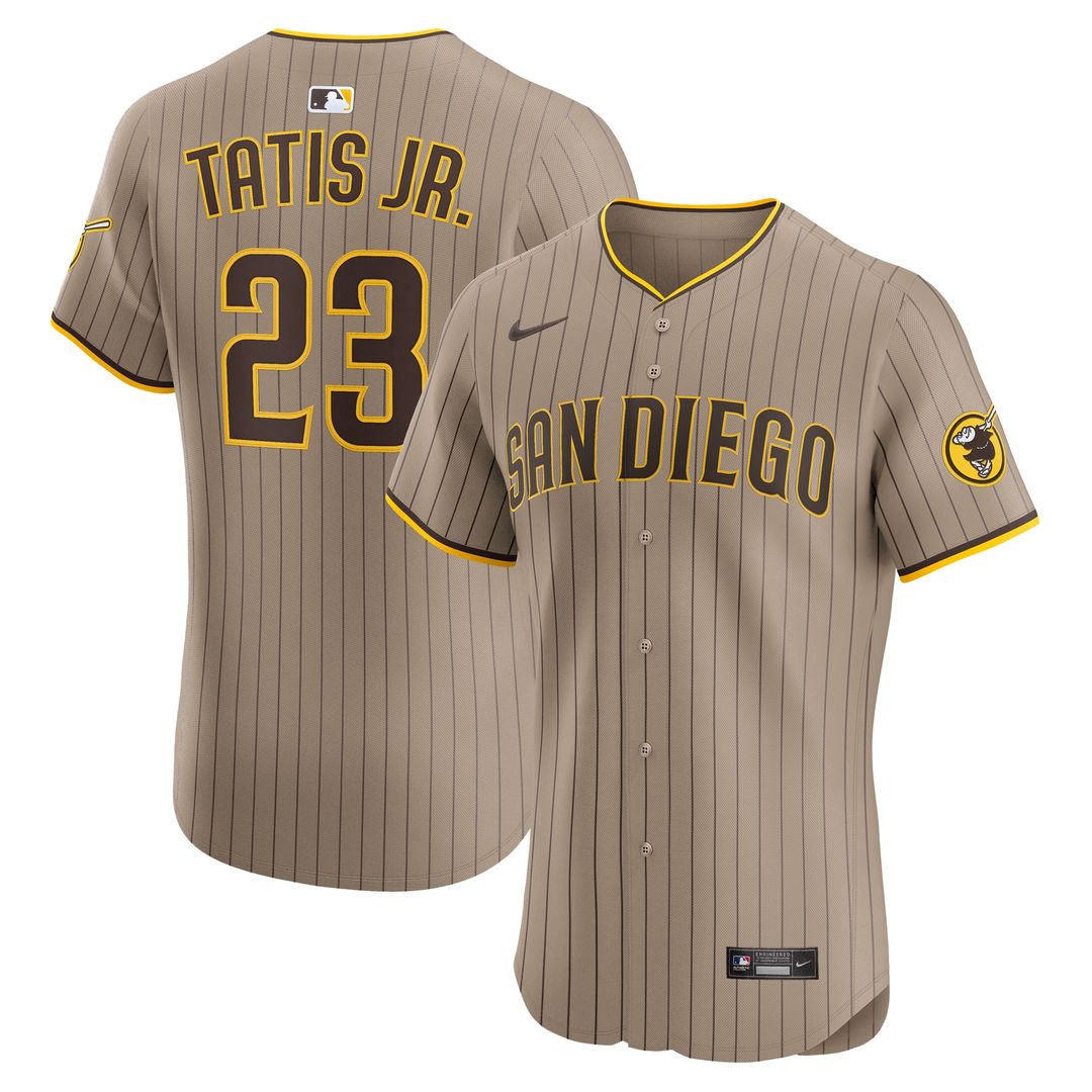 San Diego Padres Fernando Tatis Jr. Home Elite Jersey - White