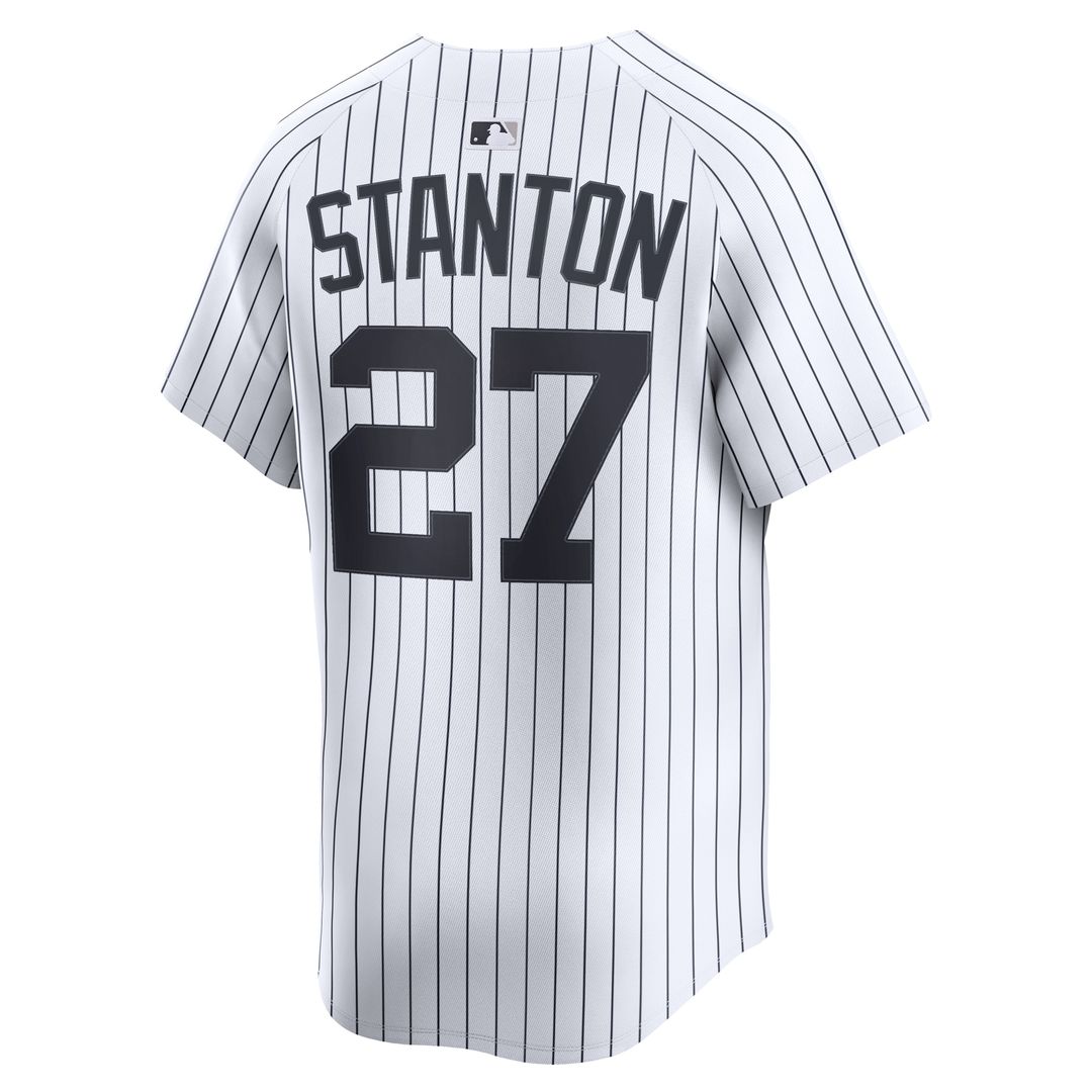 New York Yankees Giancarlo Stanton Home Limited Jersey - White