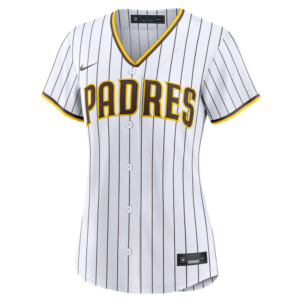 San Diego Padres Luis Campusano Women's Home Replica Jersey - White