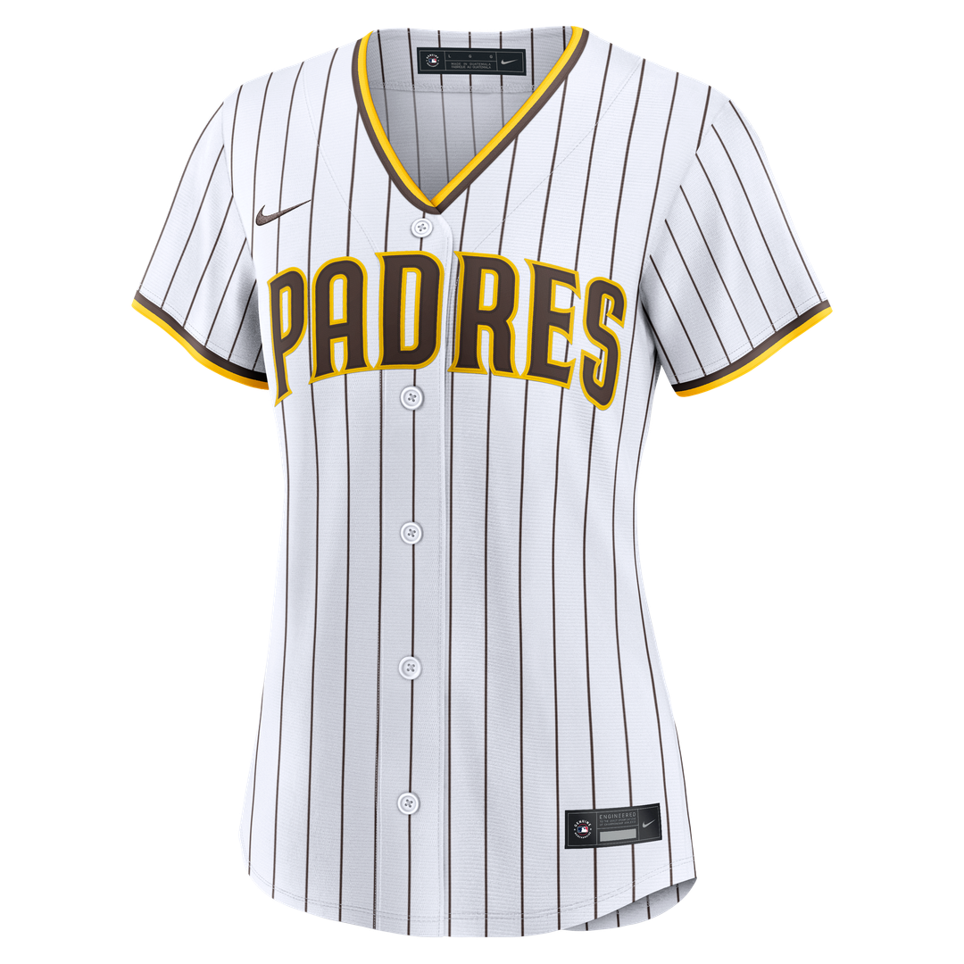 San Diego Padres Luis Campusano Women's Home Replica Jersey - White