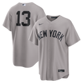 New York Yankees Jazz Chisholm Jr. Road Replica Jersey - Gray