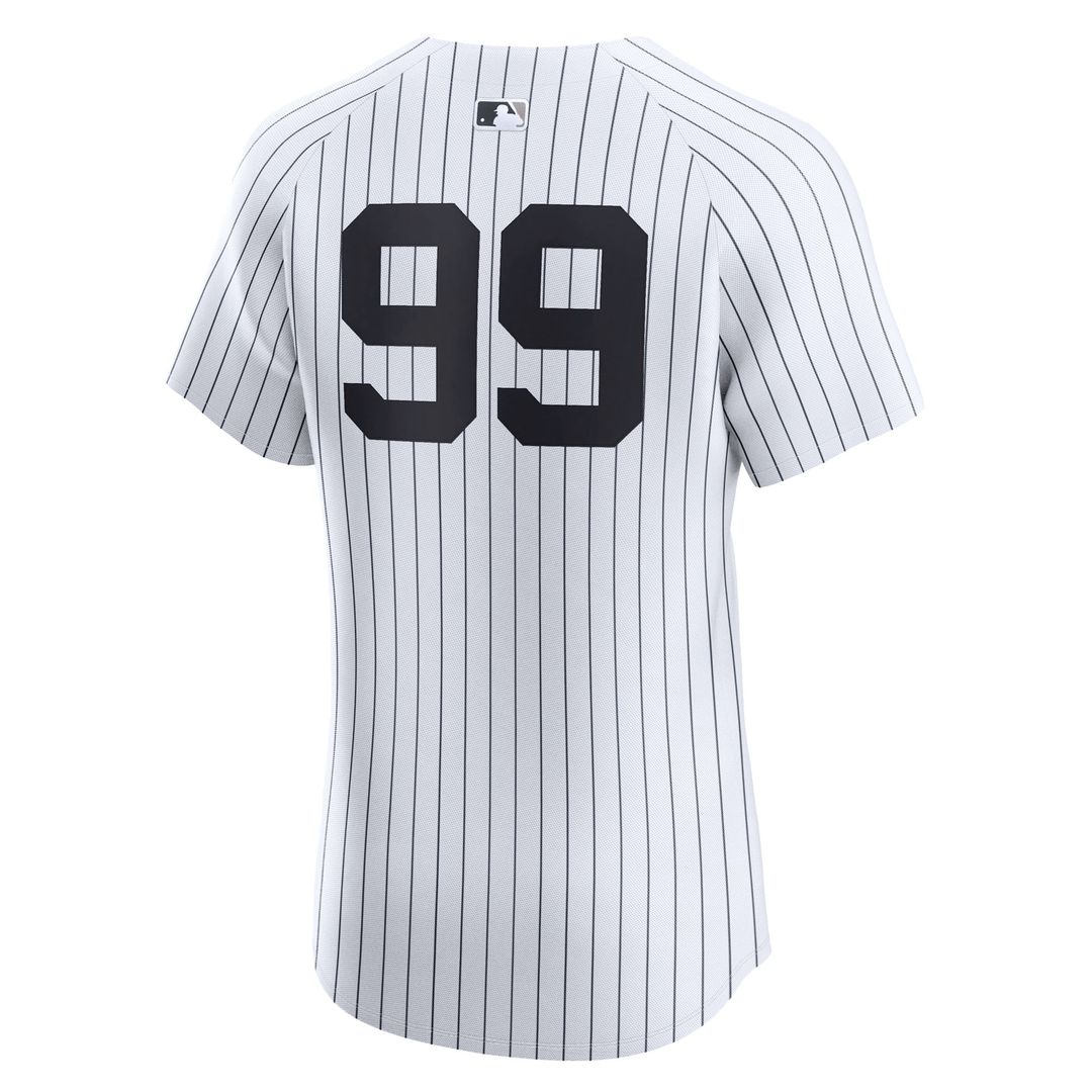 New York Yankees Aaron Judge Home ElitePlayer Jersey - White