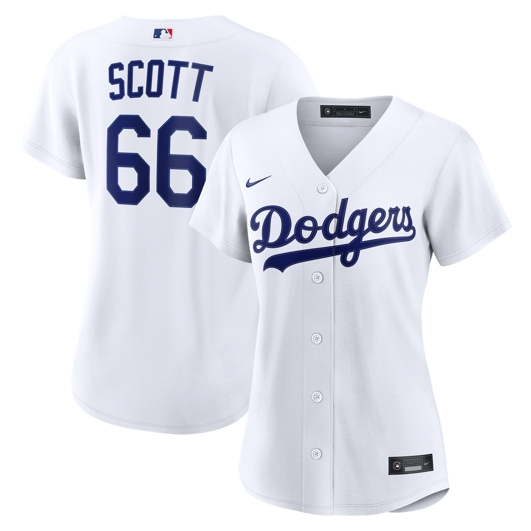 Los Angeles Dodgers Tanner Scott Women's Home Replica Jersey - White