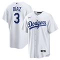 Los Angeles Dodgers Edwin Díaz Home Replica Jersey - White
