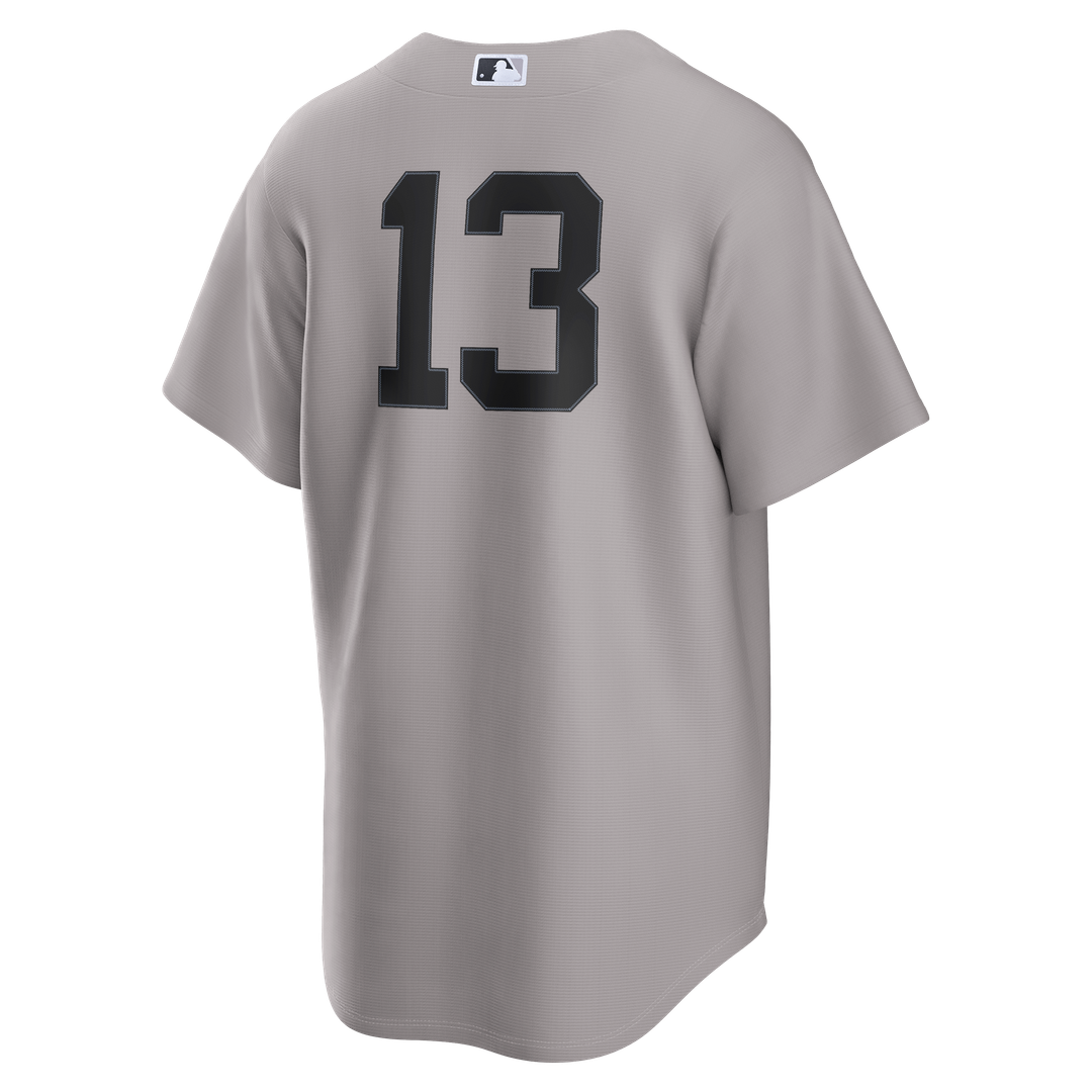 New York Yankees Jazz Chisholm Jr. Road Replica Jersey - Gray