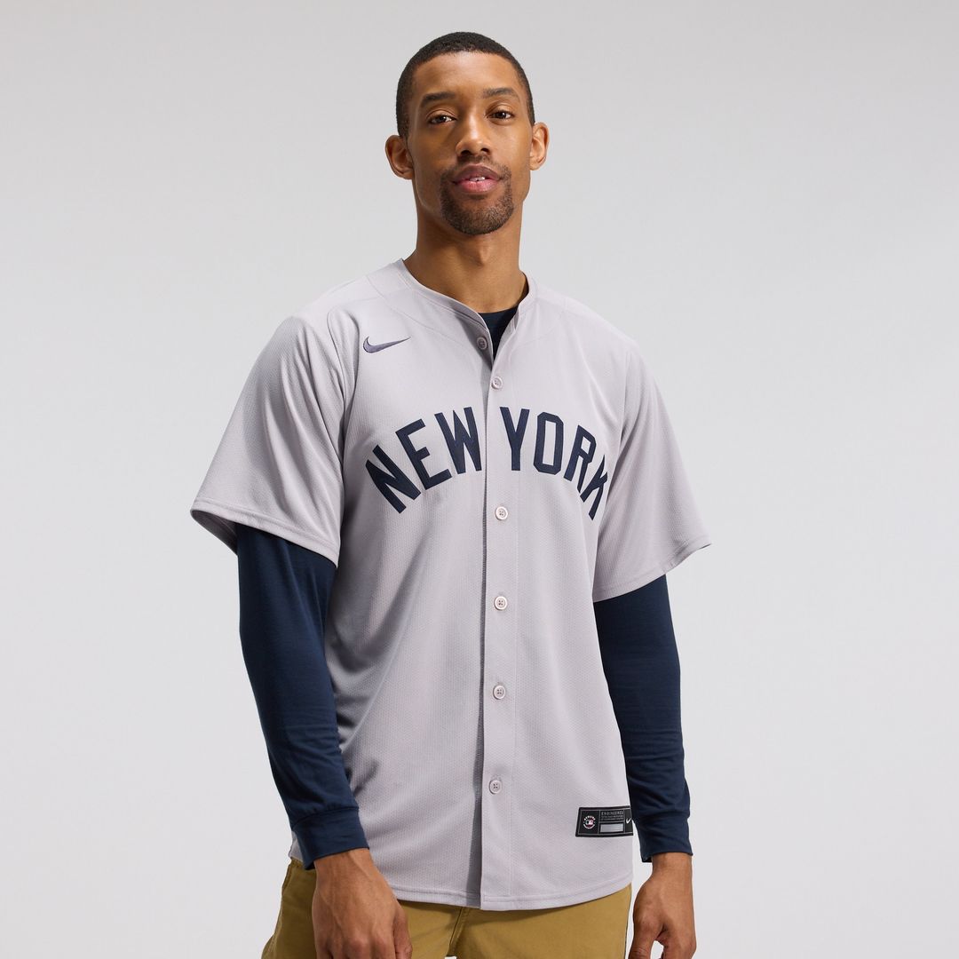 New York Yankees Aaron Judge Road Limited Jersey - Gray