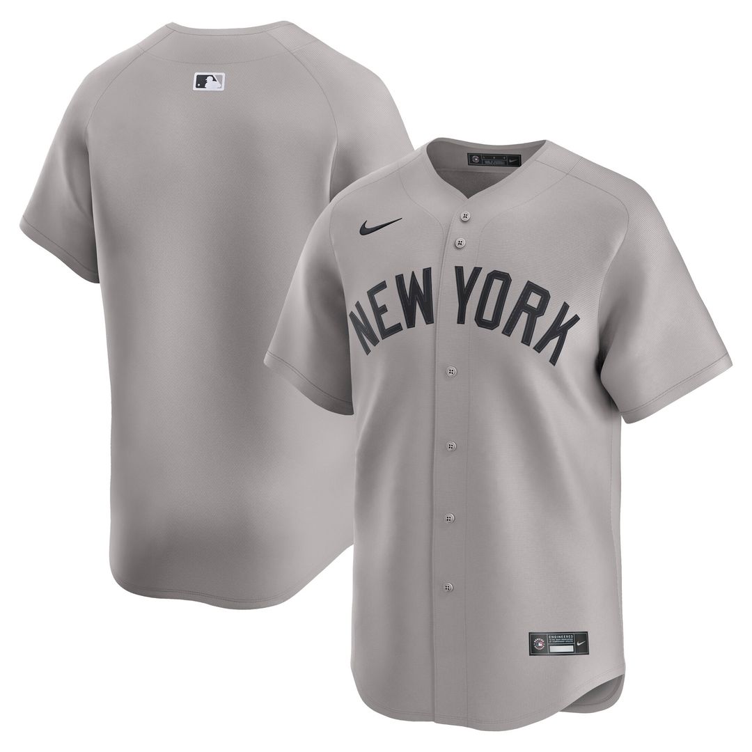 New York Yankees Away Limited Jersey - Gray