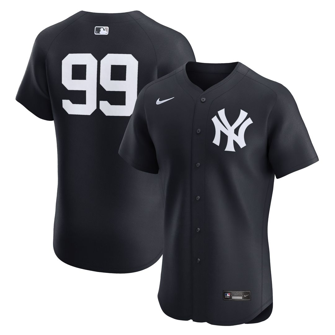 New York Yankees Aaron Judge Home ElitePlayer Jersey - White