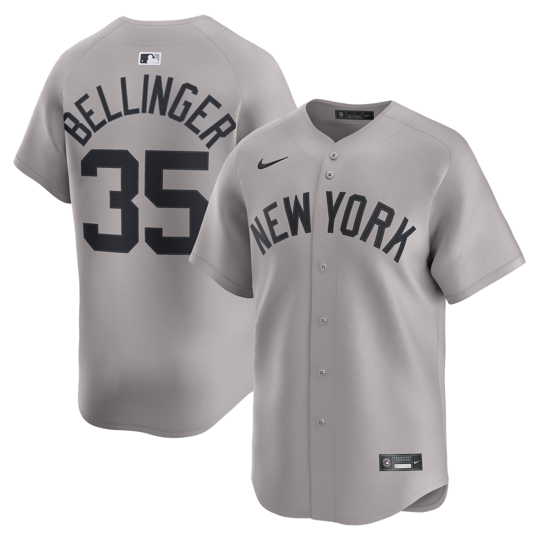 New York Yankees Cody Bellinger Road Limited Jersey - Gray