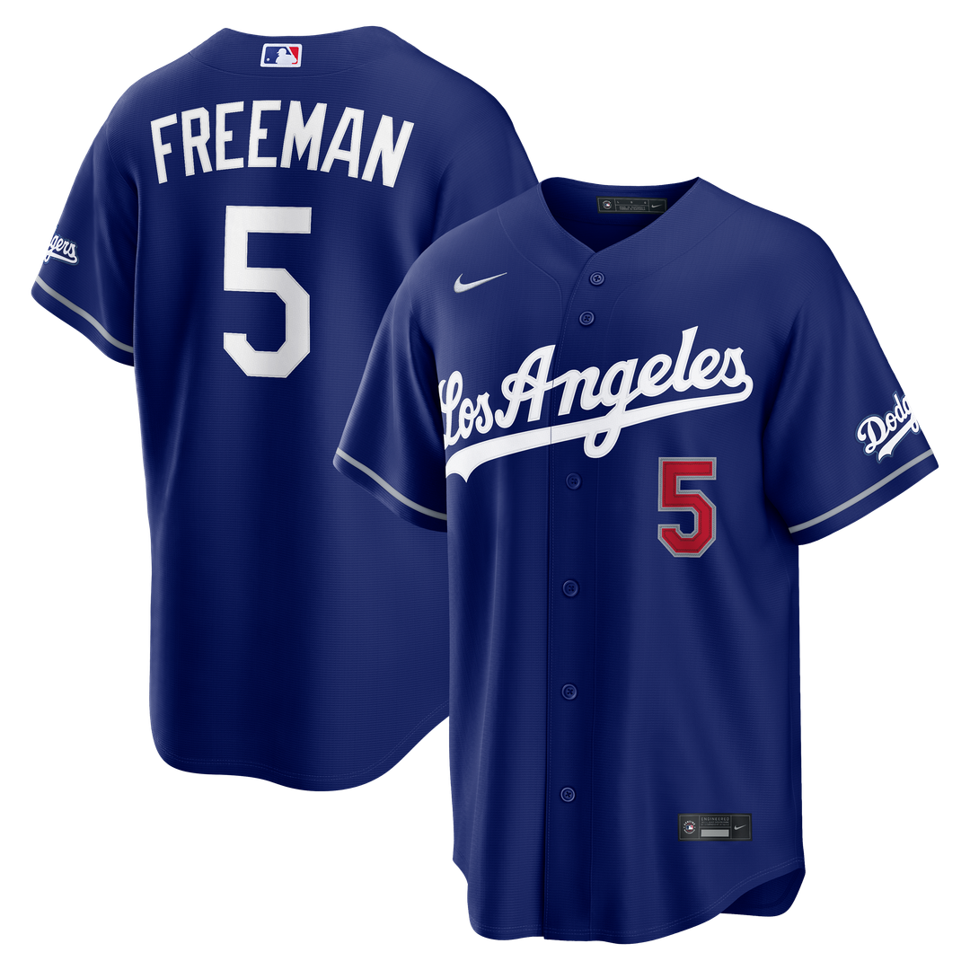 Los Angeles Dodgers Freddie Freeman Home Stadium Jersey - White
