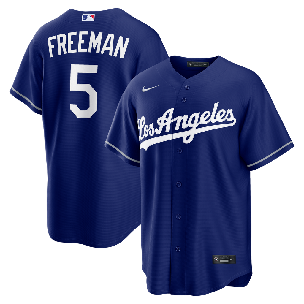 Los Angeles Dodgers Freddie Freeman Home Replica Jersey - White