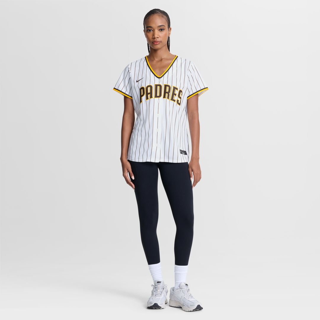 San Diego Padres Joe Musgrove Women's Home Replica Jersey - White