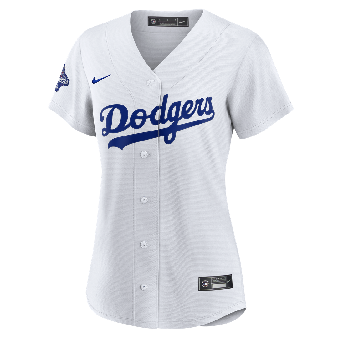 Los Angeles Dodgers Yoshinobu Yamamoto Women's 2025 World Series Champions Home Replica Jersey - White